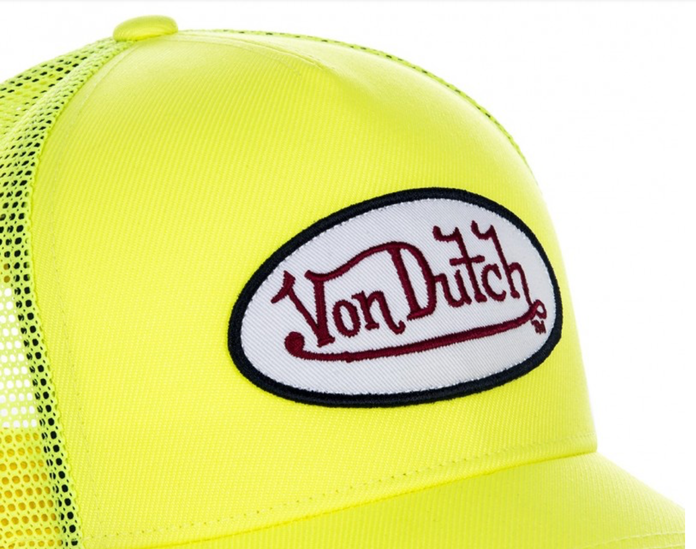 Casquette Von Dutch Fluo jaune