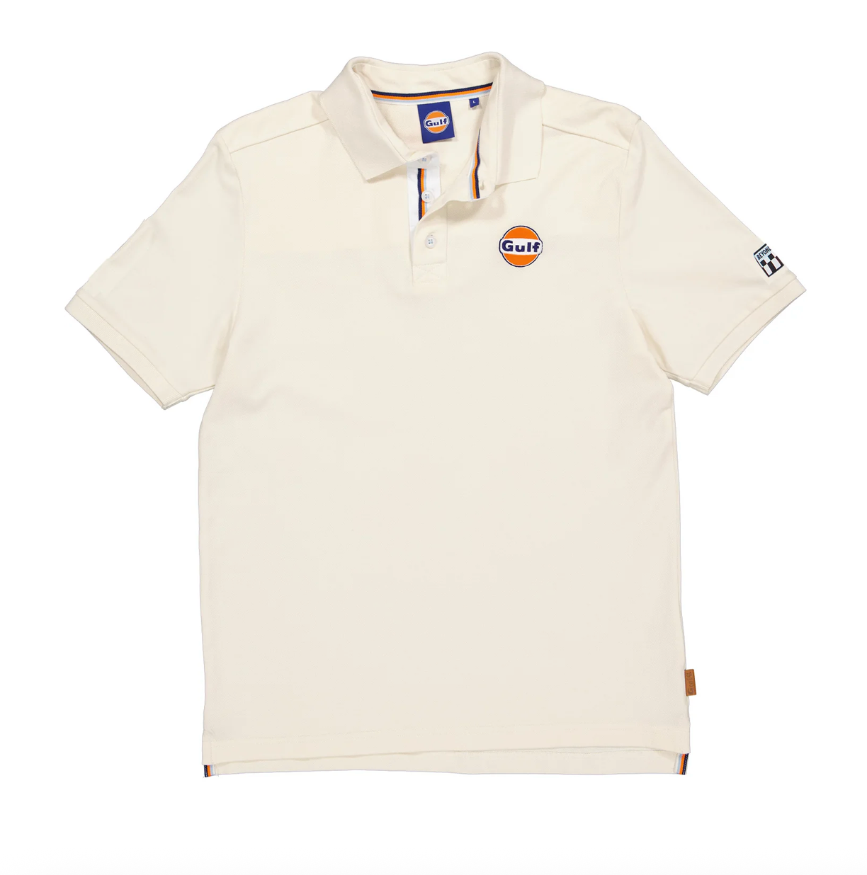 🏁 Polo GULF Classics – Esprit Racing - écru
