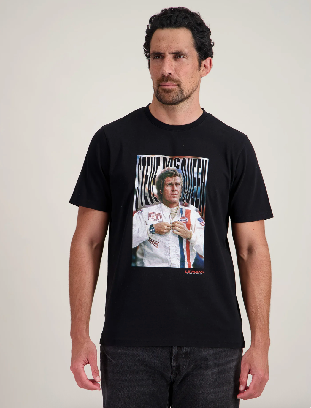 T-shirt Steve McQueen – 24h Le Mans - black