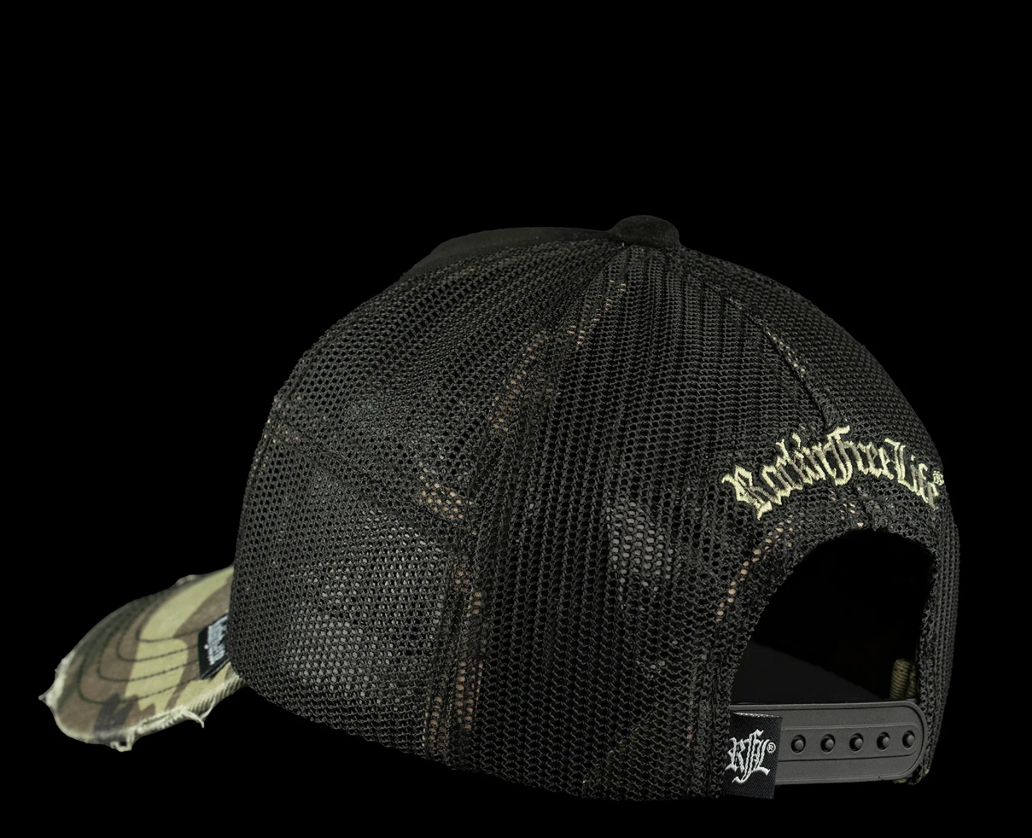 Casquette Rock’nFreeLife DELTA FORCE N°257 | Un Barbu et Une Blonde