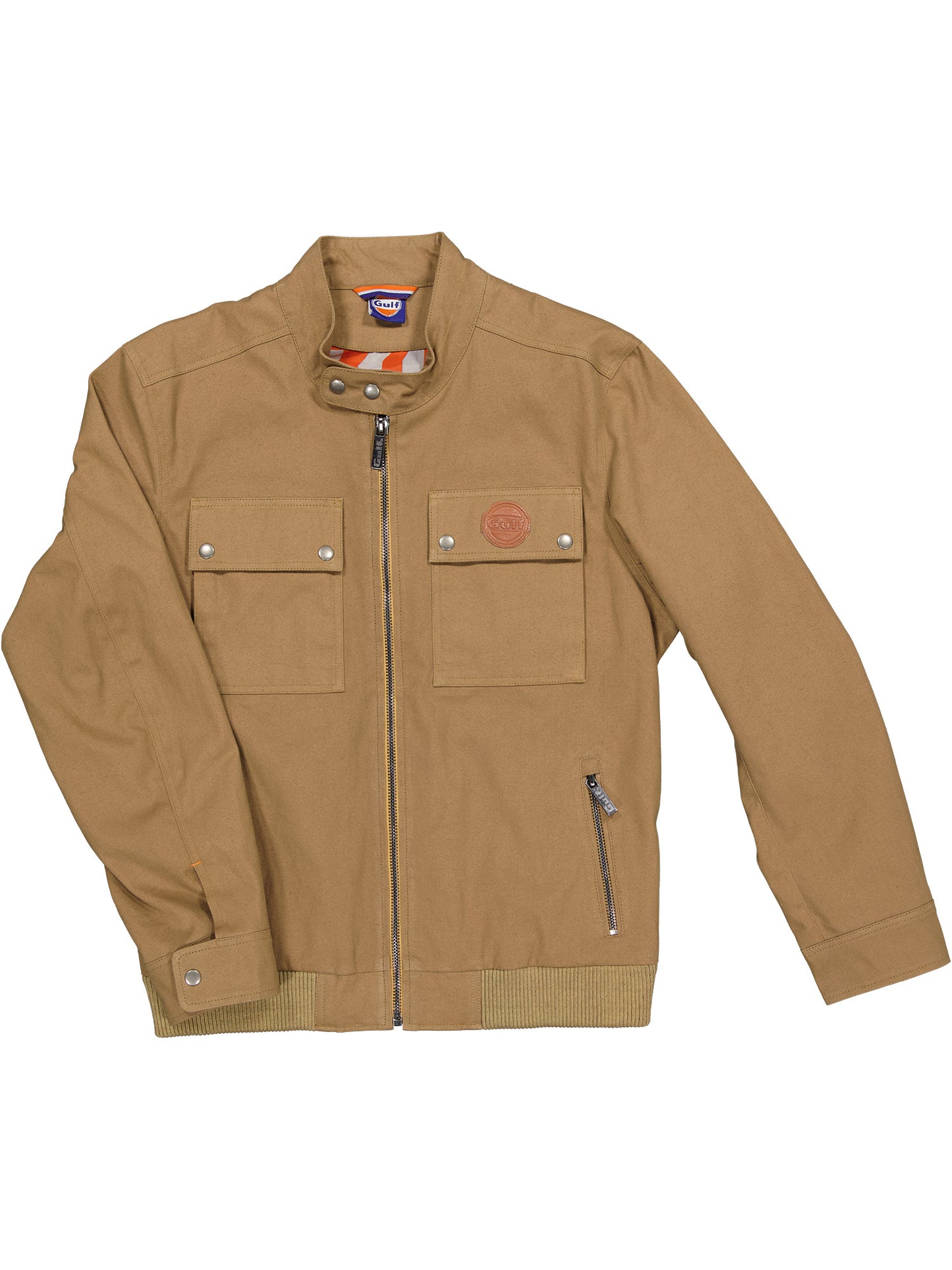 Blouson Gulf Motor Canvas – Camel