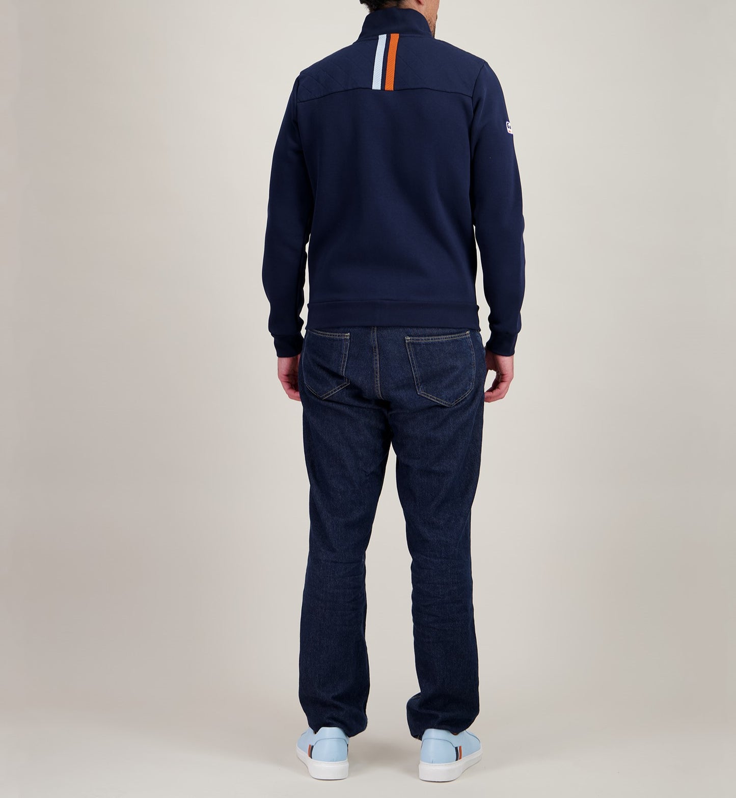 Trackjacket Gulf Classic – Sweat zippé rétro