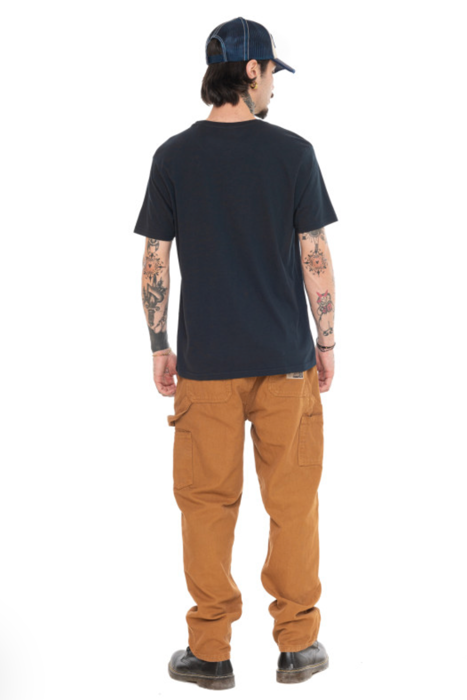 T-shirt Homme Von Dutch #1 – Navy Vintage