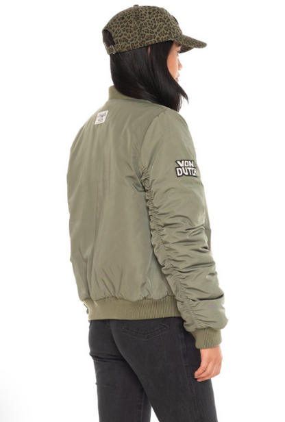 Bomber Femme Von Dutch – Kaki