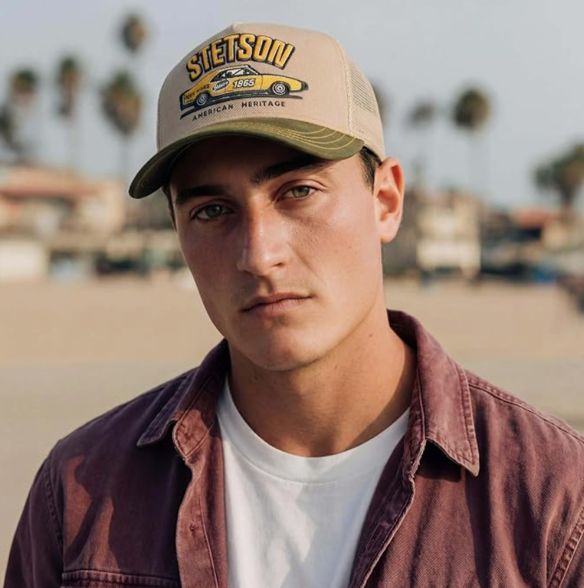 Casquette Trucker Stetson American Heritage Racing 1865
