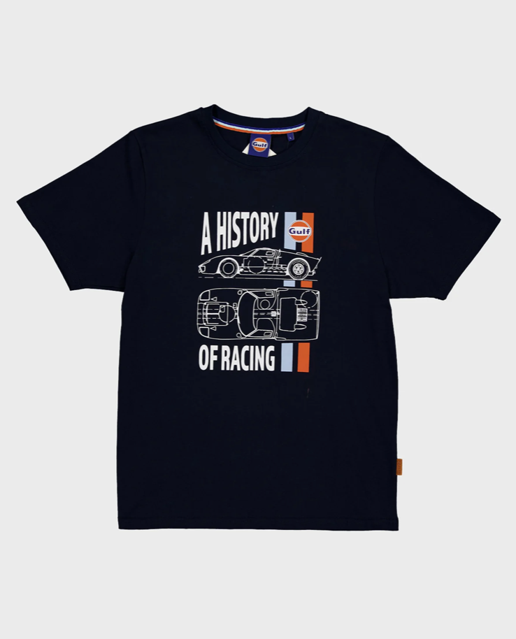 T-shirt HISTORY - Marine
