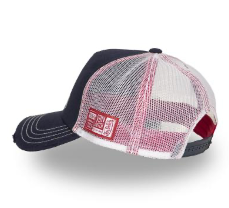 Casquette Von Dutch Crew – Trucker Blue vintage
