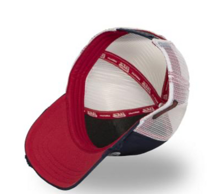 Casquette Von Dutch Crew – Trucker Blue vintage