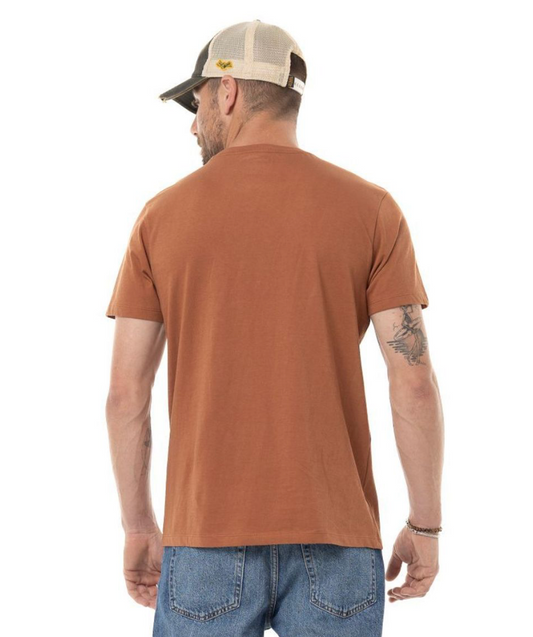 T-shirt Von Dutch Racer California - rouille