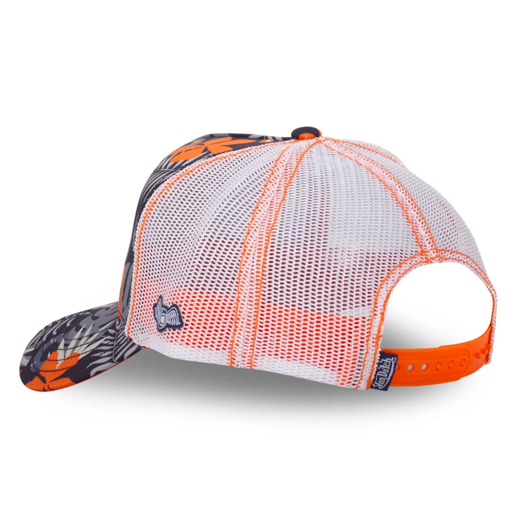Casquette Von Dutch Tropical Orange et grise