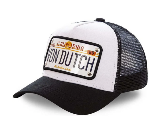 Casquette Von Dutch California Plate