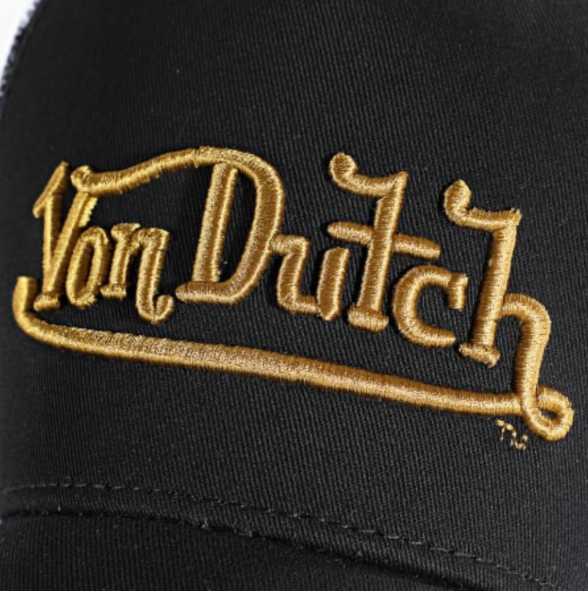 Casquette Von Dutch Race – Trucker à damiers