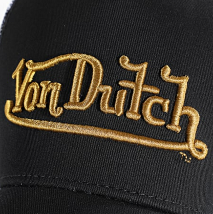 Casquette Von Dutch Race – Trucker à damiers