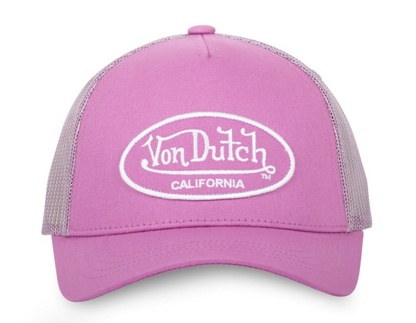 Casquette Von Dutch LOF Rose