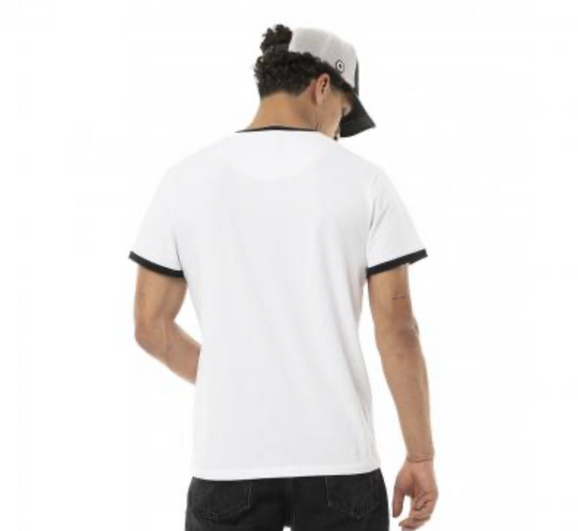 T-shirt Von Dutch Driver - blanc