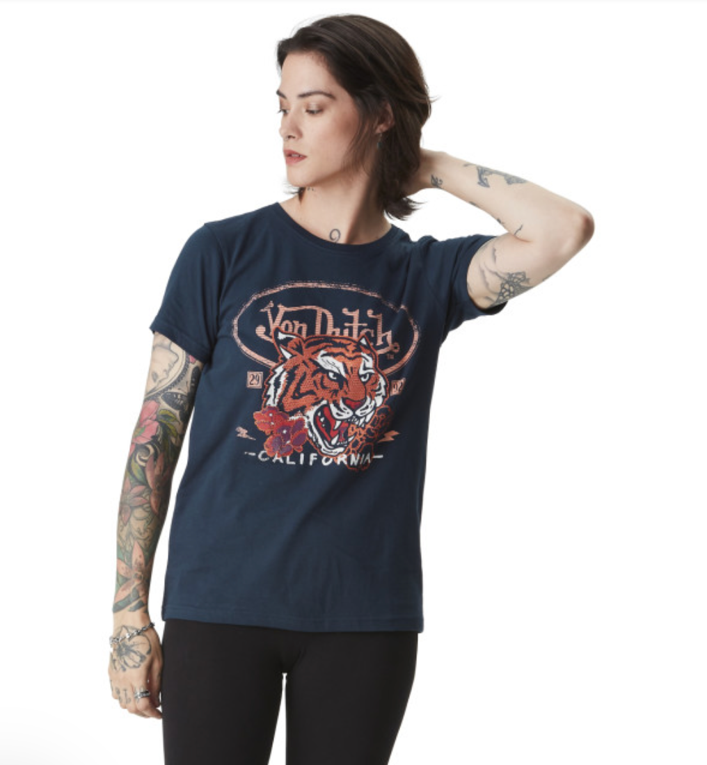 T-shirt Von Dutch RUG - Femmes