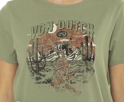 T-shirt Von Dutch ARIZONA - Femmes