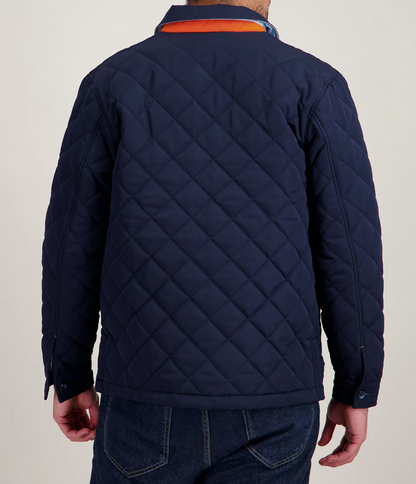 🏁 Veste matelassée GULF Gentleman Driver - navy