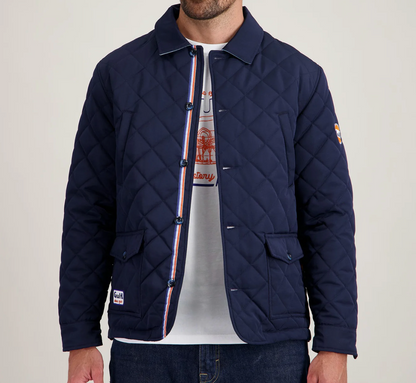 🏁 Veste matelassée GULF Gentleman Driver - navy