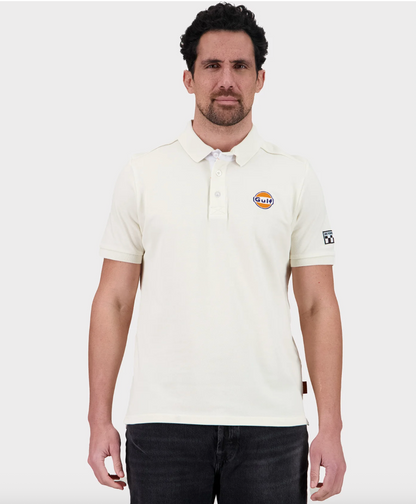 🏁 Polo GULF Classics – Esprit Racing - écru