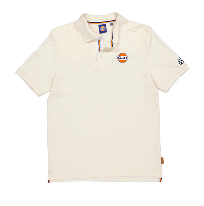 🏁 Polo GULF Classics – Esprit Racing - écru