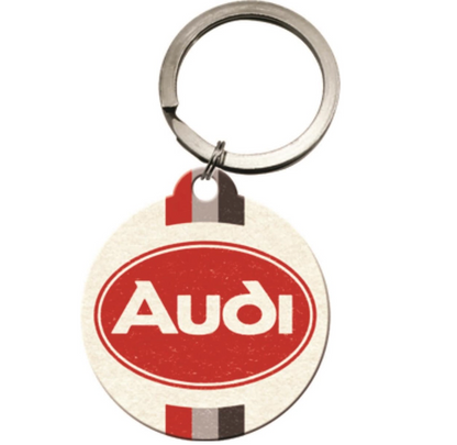 🏎️ Porte-clés Audi Vintage – Édition Heritage