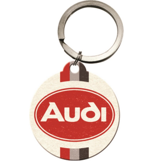 🏎️ Porte-clés Audi Vintage – Édition Heritage