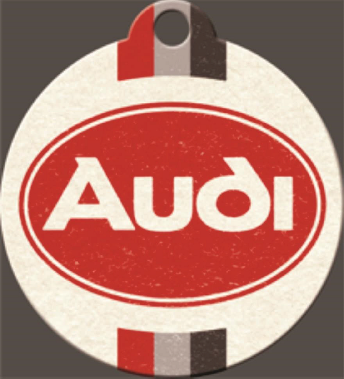🏎️ Porte-clés Audi Vintage – Édition Heritage