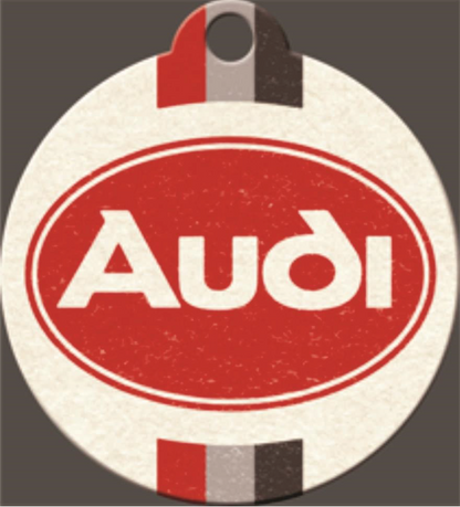 🏎️ Porte-clés Audi Vintage – Édition Heritage