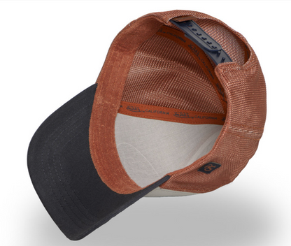 Casquette Von Dutch TER– Orange Trucker Vintage