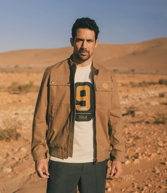 Blouson Gulf Motor Canvas – Camel