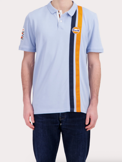 Polo TIMELESS Manches courte - Light blue