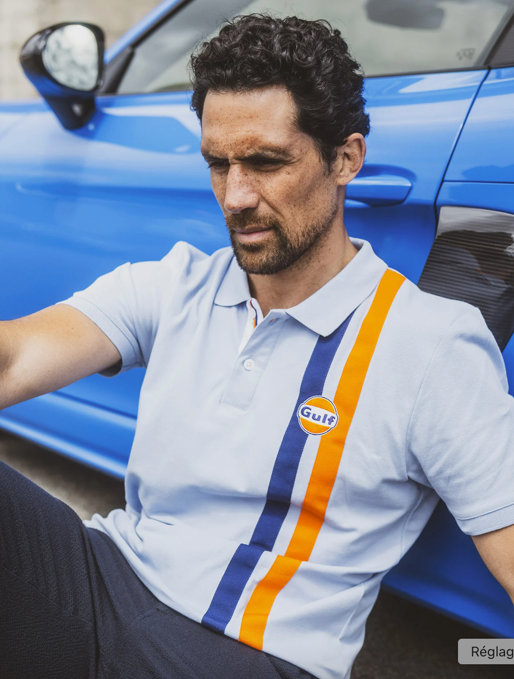 Polo TIMELESS Manches courte - Light blue