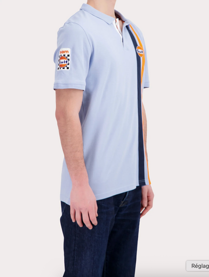 Polo TIMELESS Manches courte - Light blue