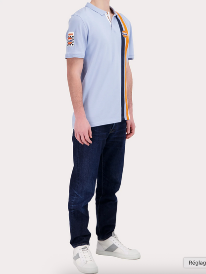 Polo TIMELESS Manches courte - Light blue