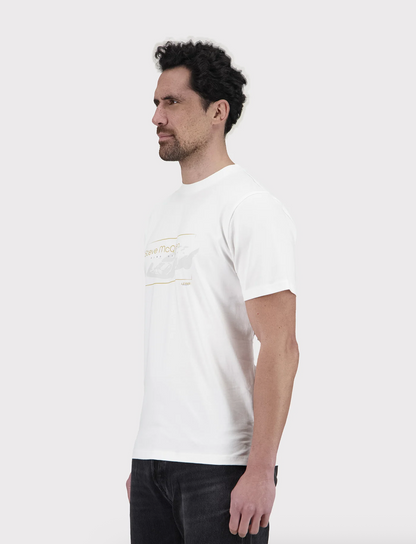 T-shirt Steve McQueen – CAR - White
