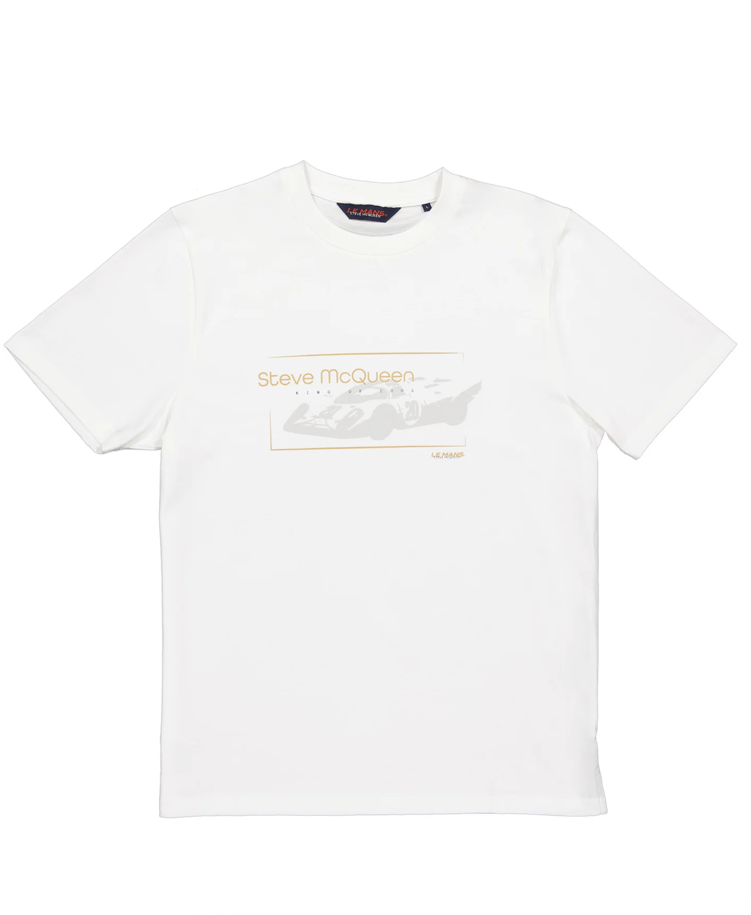 T-shirt Steve McQueen – CAR - White
