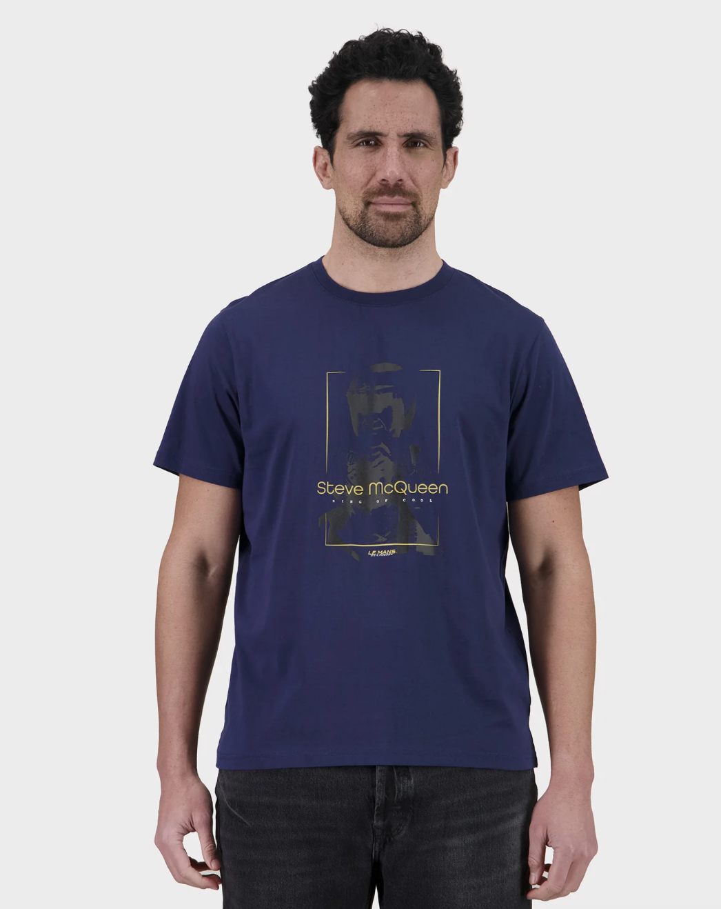 T-shirt Steve McQueen – Steeve - navy