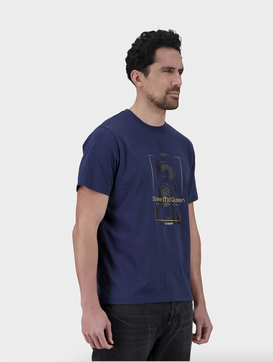 T-shirt Steve McQueen – Steeve - navy