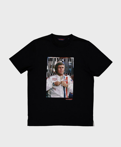 T-shirt Steve McQueen – 24h Le Mans - black