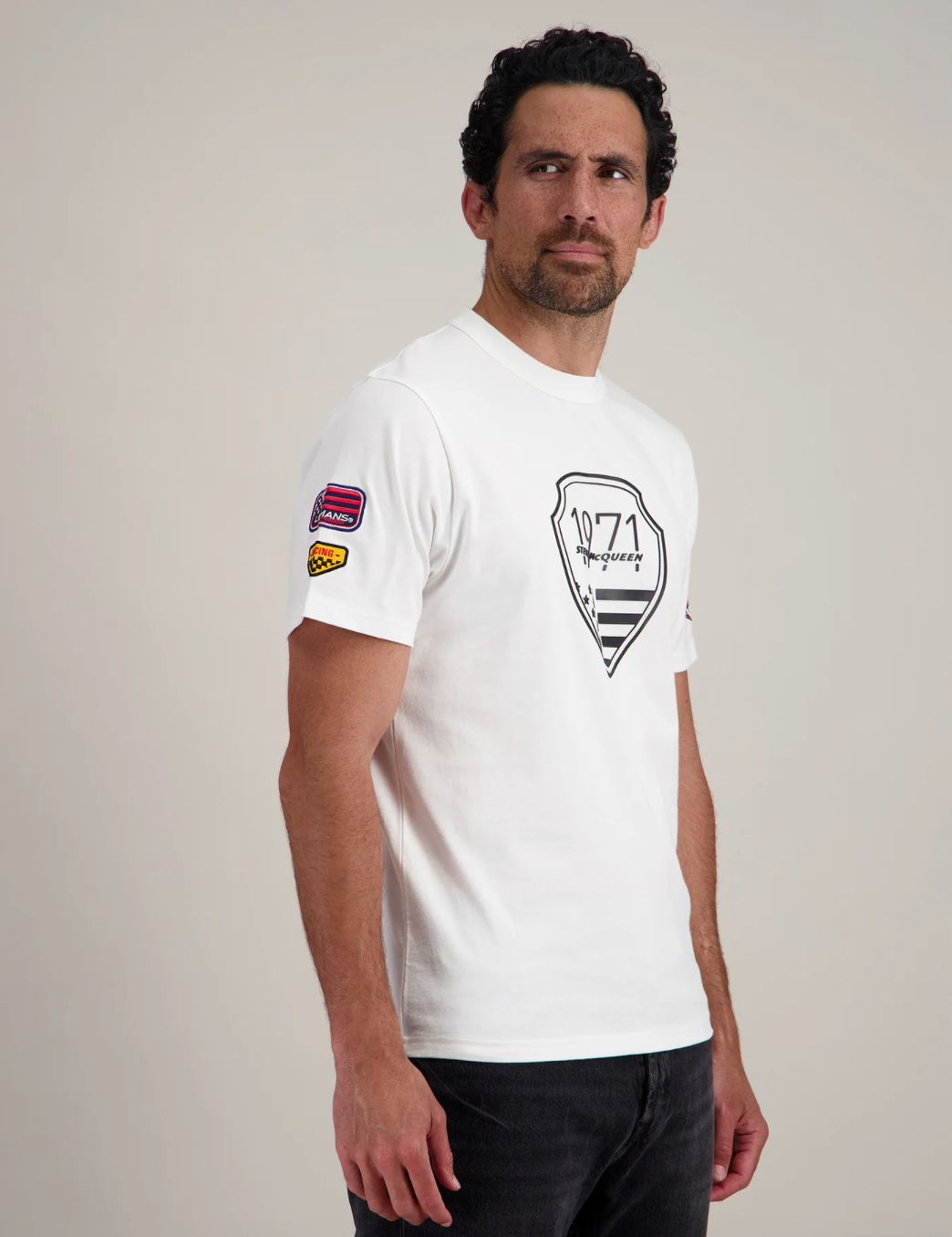 T-shirt Steve McQueen – Speed - White