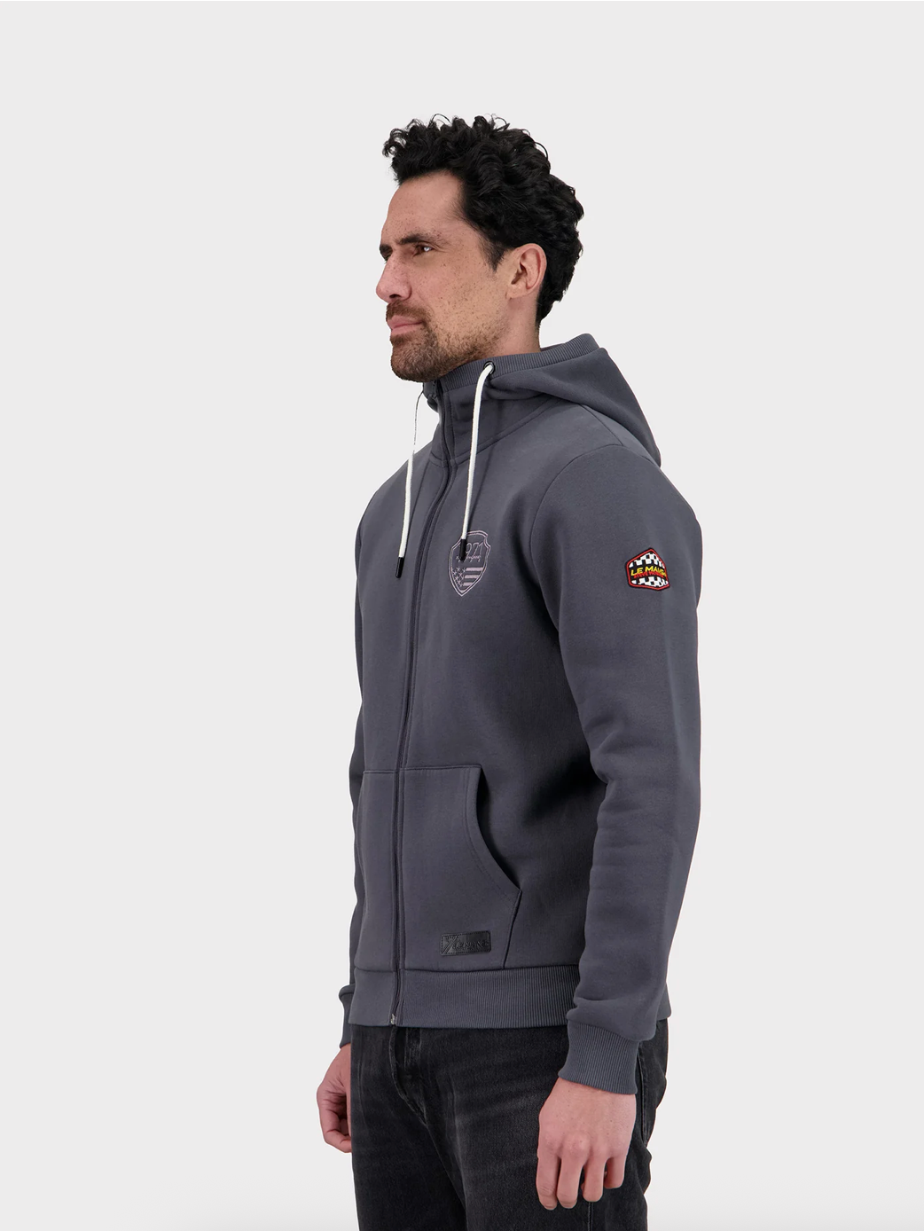 Hoodie Steve McQueen – Speed - gris