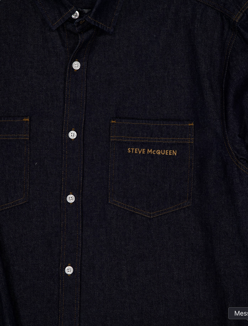 Chemise Denim Steve McQueen