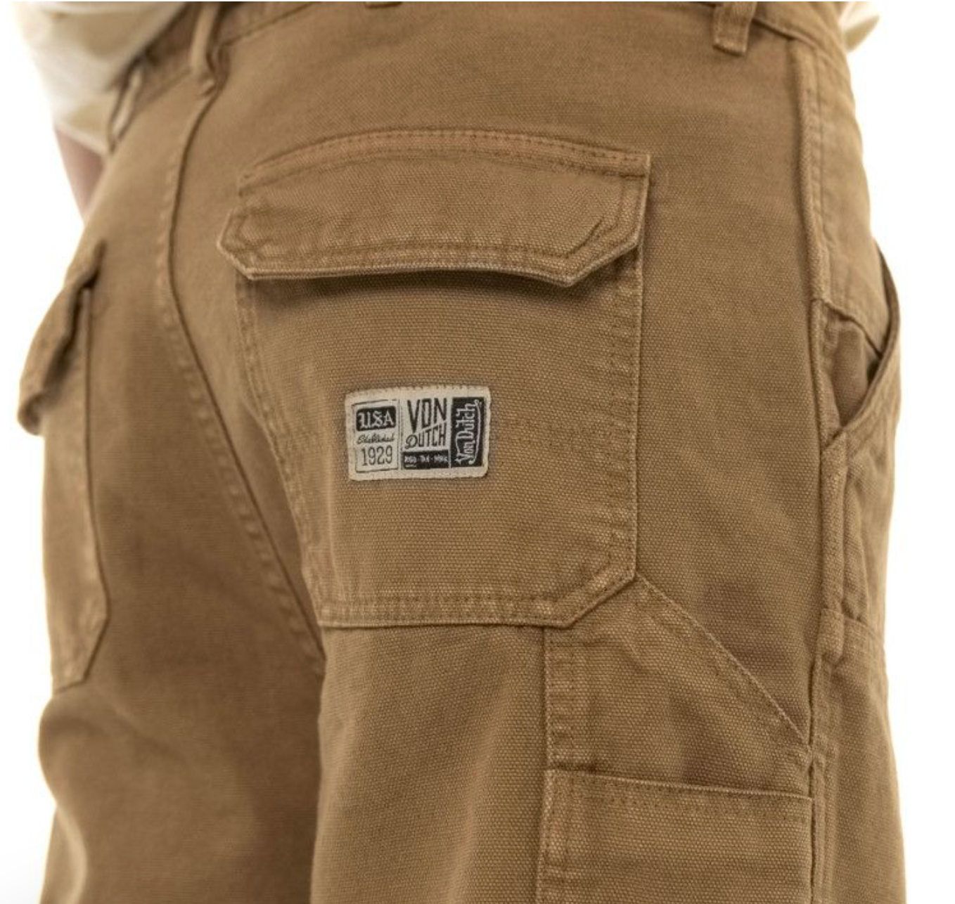 Pantalon WORKER Von Dutch - camel