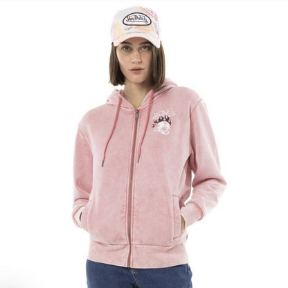 Sweat à capuche Von Dutch rose - Femmes
