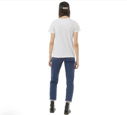 T-shirt Von Dutch logo perlé - Femmes