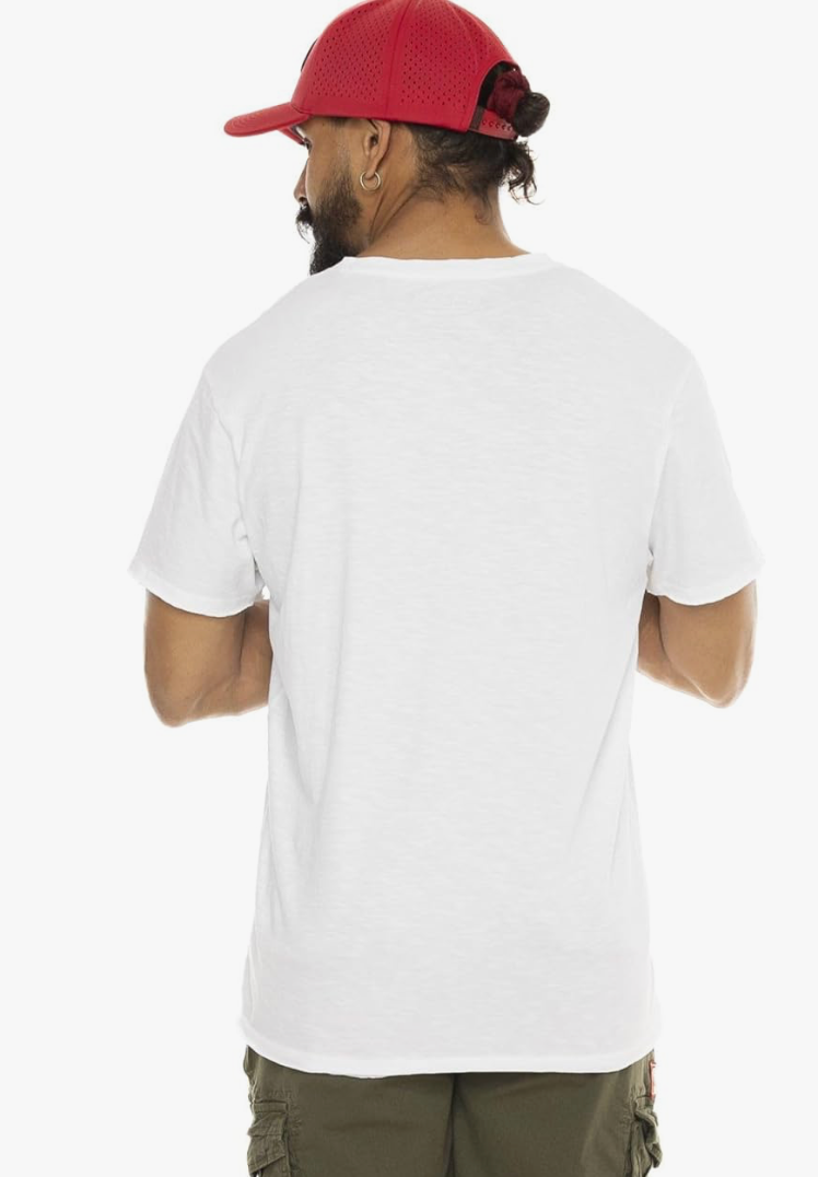 T-shirt Von Dutch Skull Rider – Blanc