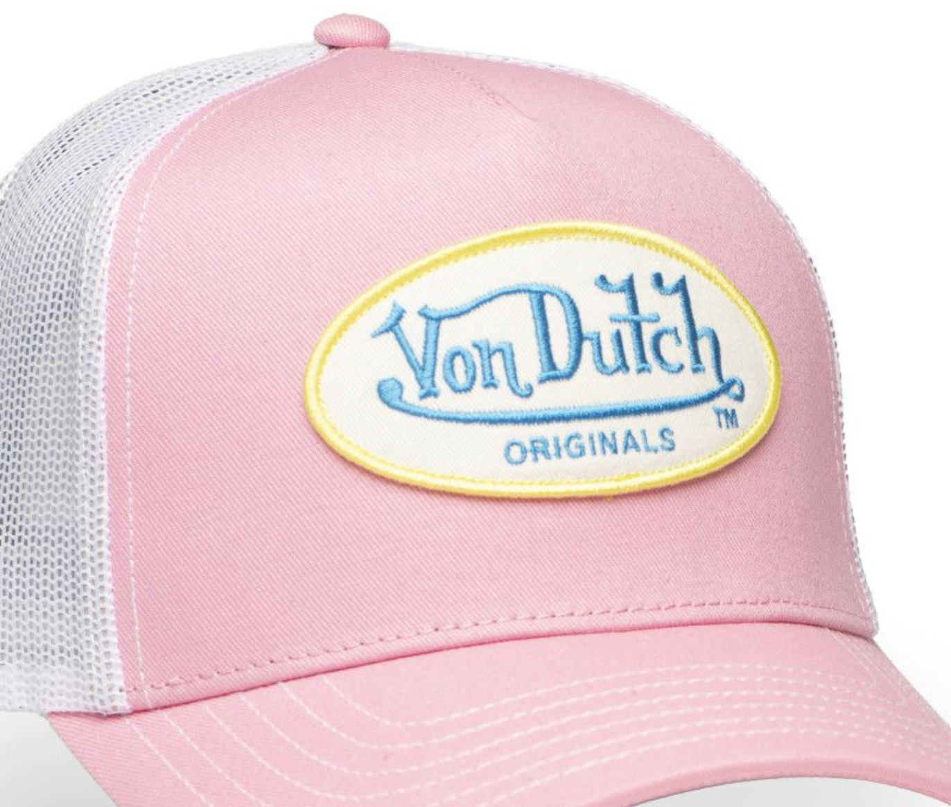 Casquette Von Dutch ORIGINES - rose