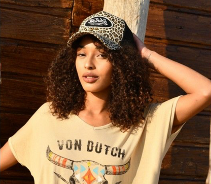 Casquette Von Dutch LEOBE - beige