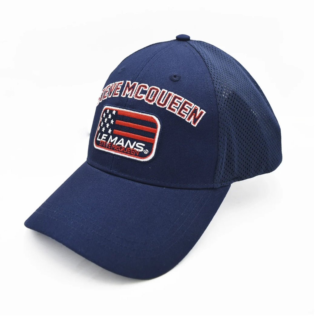 Casquette Steve McQueen – Flag - navy